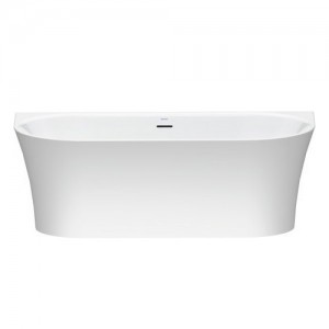 DU DuraSenja Badewanne,Oval,1700x800x585mm,Vw.,ws,Acr