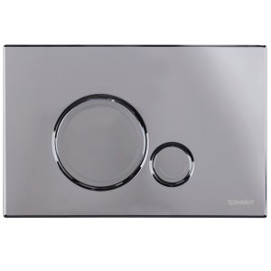 DU DuraSys Betät.-Pl.mech.f. WC Beta 120 Dual Flush,Aufgesetz,Chrom HG
