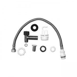 Duravit Nachrüstgarnitur für Anschluss mitte, chrom