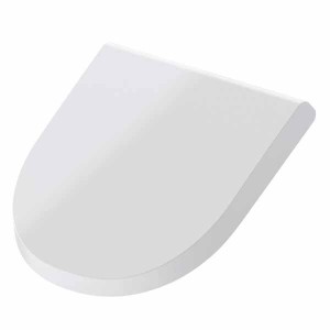 DU Urinaldeckel ME by Starck, mit Absenkautom.,Scharniere chrom