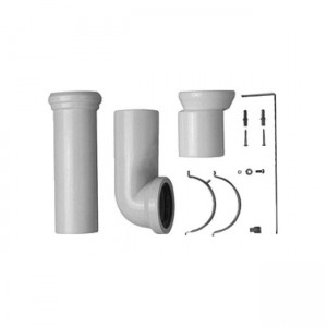 Duravit Vario-Anschluss-Set für WC mit Universal-Abgang, inkl. Excenter