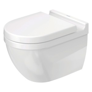 DU Wand-WC Starck 3 540 mm Tiefspüler,rimless,Durafix,weiß,HYG