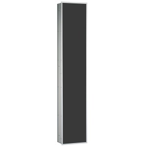 emco asis Schrankmodul (300) UP, 1584mm, o.EB-Rahmen, alu/schwarz