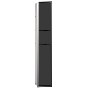 emco asis WC-Modul (150) WC-PH,BÜGA UP, 964mm, o.EB-Rahmen, chrom/schwarz