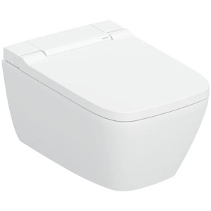GE Geberit AquaClean Sela Square WC-Komplettanlage Wand-WC, weiß