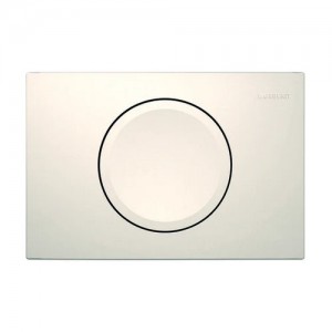 Geberit Betätigungsplatte Delta11, für Spül-Stopp-Spülung, weiß-alpin