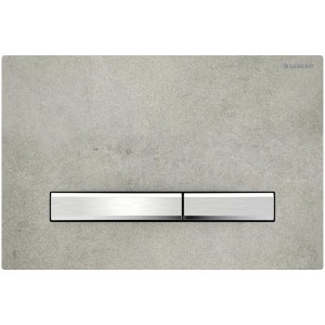 Geberit Betätigungsplatte Sigma50 für 2-Mengen-Spülung Betonoptik