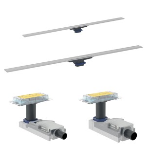 Geberit CleanLine60, Set-Angebot Duschrinne mit Ablaufgehäuse
