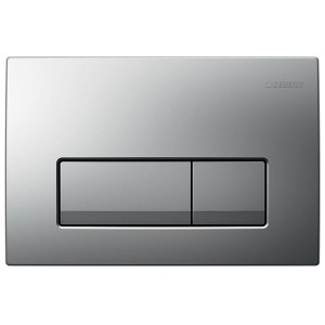 GE BetPl. Delta50, für 2-Mengen-Spülung mattverchromt