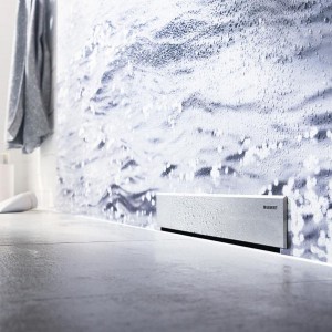 Geberit Fertigbauset für Geberit Wandablauf Edelstahl gebürstet