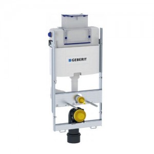 Geberit GIS Element für Wand-WC 100cm mit Omega Unterputz-Spülkästen 12cm Betätigung vorne/oben