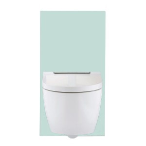 Geberit Monolith Sanitärmodul für Wand-WC 101 cm Glas mint