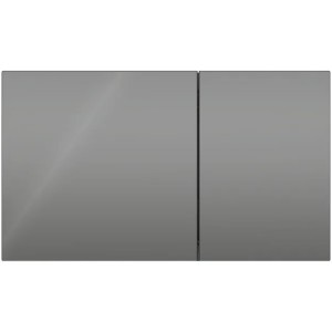 GEBERIT Sigma70 Betätigungsplatte, für 2-Mengen-Spülung, Glas Lava