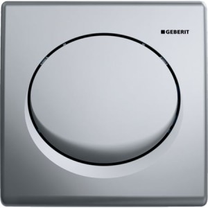 GE UR-Strg. mit pneumatischer Spülausl. BetPl. Kst. mattverchromt