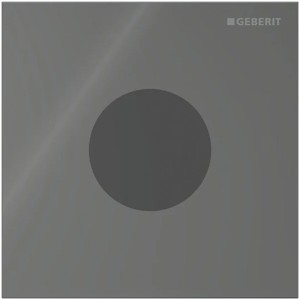 Geberit Typ 40 UR-Strg. m. elektron. Sp-Ausl. Batt.-Betr., Round, Glas, Lava