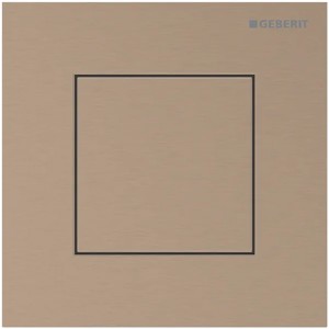 Geberit Typ 40 UR-Strg. mit pneum. Sp-Ausl. Square, rotgold gebü./Etc
