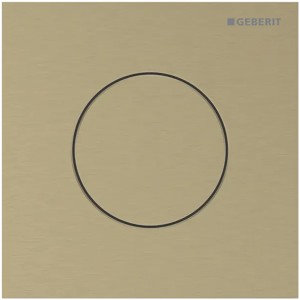 Geberit Typ 40 UR-Strg. mit pneum. Sp-Ausl. Round, messingfarben gebü./Etc