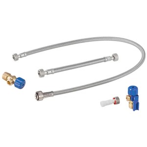 Geberit Wasseranschlussset unten zu Monolith Sanitärmodul für WC 101 cm