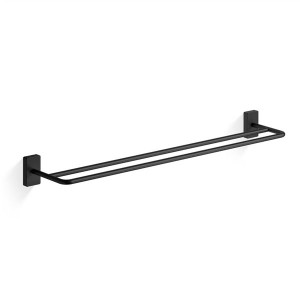 Giese Badetuchhalter doppelt L:590 mm schwarz matt