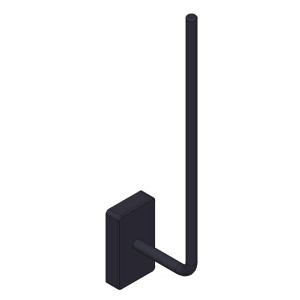 Giese Ersatzpapierhalter für 2 Rollen schwarz matt