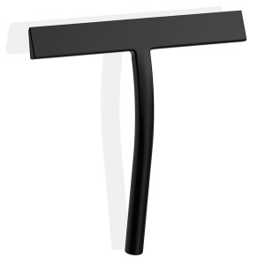 Giese Glasabzieher aus Silikon schwarz matt