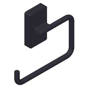 Giese Papierhalter Öffnung links schwarz matt