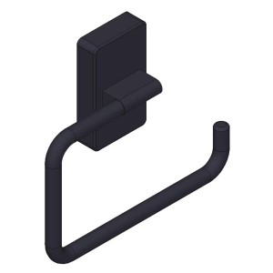 Giese Papierhalter Öffnung rechts schwarz matt