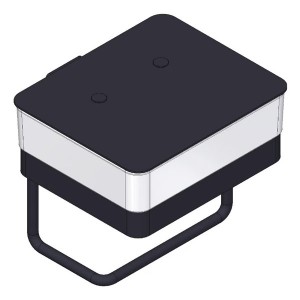 Giese WC Duo Wandmodell schwarz matt