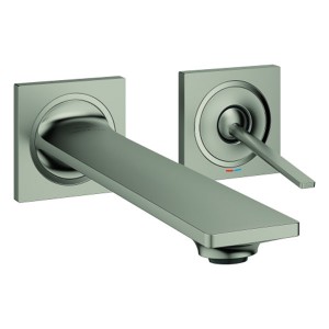 GROHE 2-L-WT-Wandbatterie Allure 19386_2 FMS für 23429 Ausl. 212mm satin steel