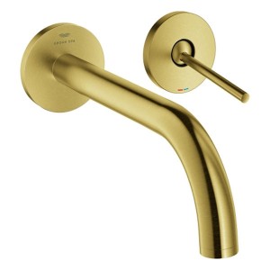 GROHE 2-L-WT-Wandbatterie Atrio 29406 FMS Ausladung 221mm cool sunrise geb.