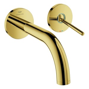 GROHE 2-L-WT-Wandbatterie Atrio 29410 FMS Ausladung 185mm cool sunrise