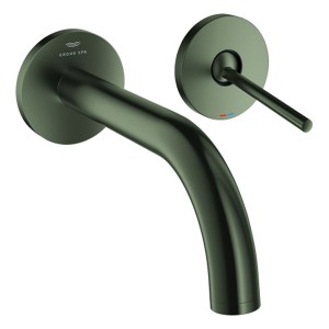 GROHE 2-L-WT-Wandbatterie Atrio 29410 FMS Ausladung 185mm satin graphite