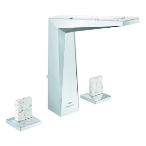 GROHE 3-L-WT-Batt. Allure Bril. PC 20668 Trapezbetätigung WA-Ceasarstone chrom