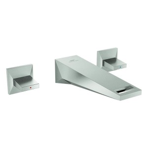GROHE 3-L-WT-Wandbatt. Allure Brilliant 20628 FMS Ausladung 161mm supersteel