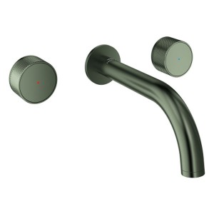 GROHE 3-L-WT-Wandbatt. Atrio Private C. 20589 FMS Knopfbetätigung satin graphite