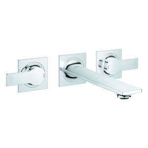 GROHE 3-L-WT-Wandbatterie Allure 20193_2 FMS für 29025 Ausl. 208mm chrom