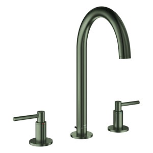 GROHE 3-Loch-WT-Batterie Atrio 20649 Rohrauslauf Hebelgriff satin graphite