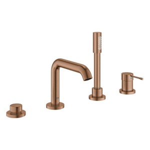 GROHE 4-Loch-Einhand-Wannenkombination Essence 25251_1 warm sunset gebürstet