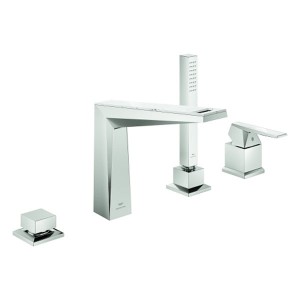 GROHE 4L-Wannenkomb. Allure Brilliant PC 29525 Griff WA-Caesarstone supersteel