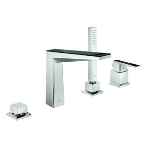GROHE 4L-Wannenkomb. Allure Brilliant PC 29527 Griff VN-Caesarstone supersteel