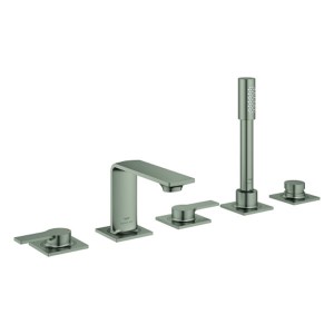 GROHE 5-L-Wannen-Kombination Allure 25221_1 Hebelgriffe satin steel