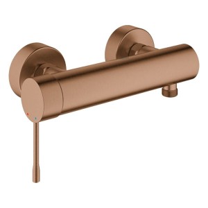 GROHE EH-Brausebatterie Essence 25252_1 Wandmontage warm sunset gebürstet