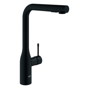 GROHE EH-Spültischbatterie Essence 30504 azb. Dual Spülbrause phantom black