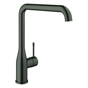 GROHE EH-Spültischbatterie Essence 30505 hoher Auslauf hard graphite gebürstet
