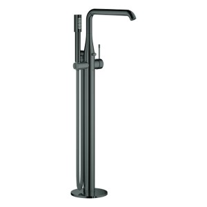 GROHE EH-Wannenbatterie Essence 25248_1 Bodenmontage FMS hard graphite