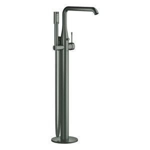 GROHE EH-Wannenbatterie Essence 25248_1 Bodenmontage FMS hard graphite gebürstet