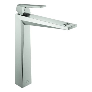 GROHE EH-WT-Batt. Allure Bril. PC 24417 XL-Size Griff Rändelstruktur supersteel
