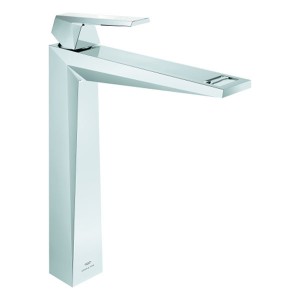 GROHE EH-WT-Batt. Allure Bril. PC 24418 XL-Size Griff WA-Caesarstone chrom