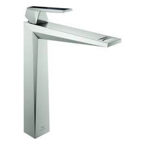 GROHE EH-WT-Batt. Allure Bril. PC 24419 XL-Size Griff VN-Caesarstone supersteel