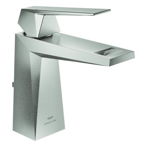 GROHE EH-WT-Batterie Allure Brilliant 24341 Zugst.-Ablaufgarnitur supersteel